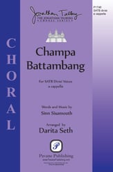 Champa Battambang SATB choral sheet music cover